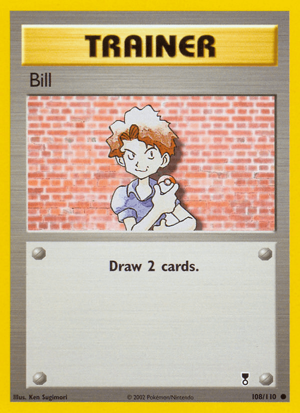 Bill, carta 108 de Legendary Collection