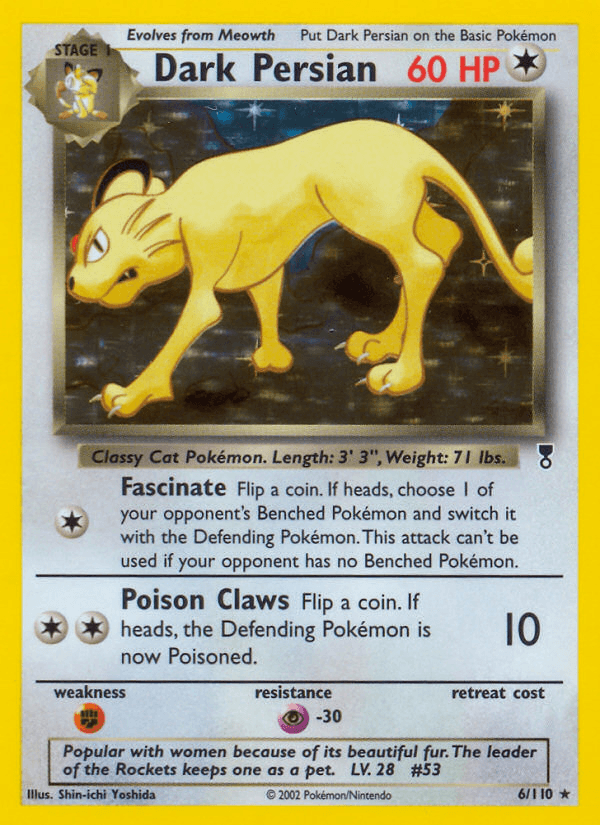 Dark Persian, carta 6 de Legendary Collection