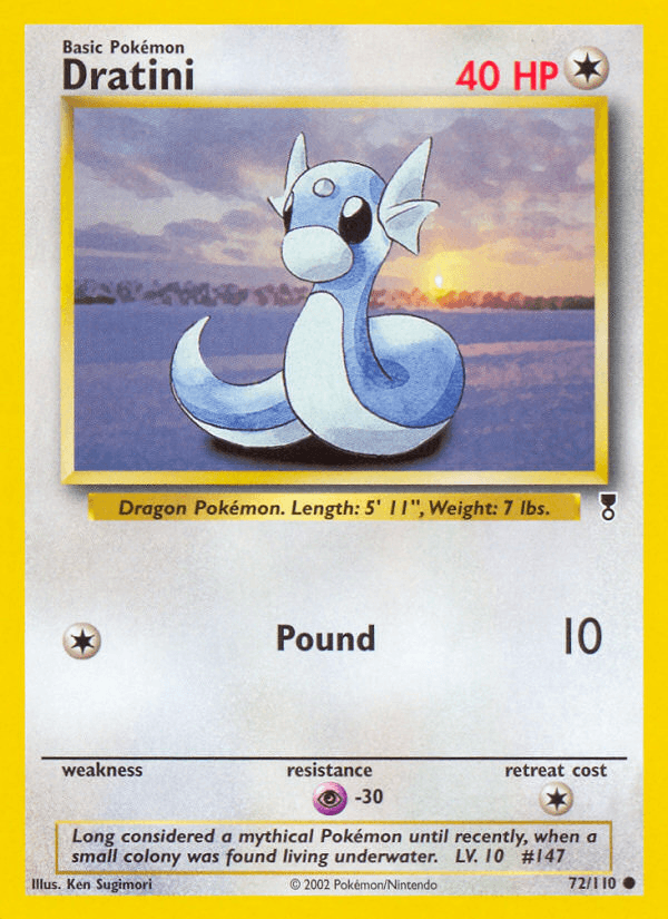 Dratini, carta 72 de Legendary Collection