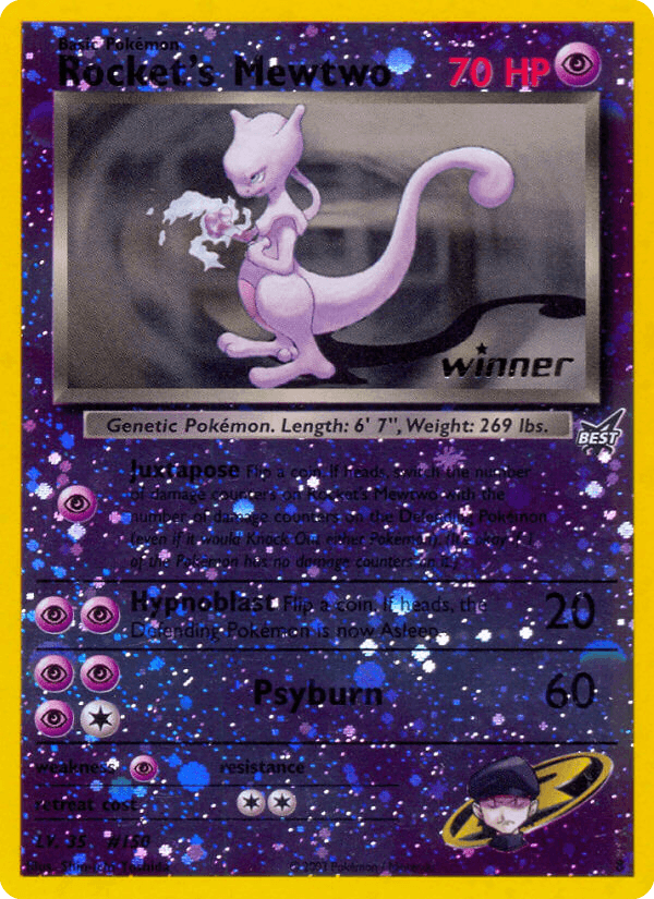Rocket’s Mewtwo, carta 8 de Best of game