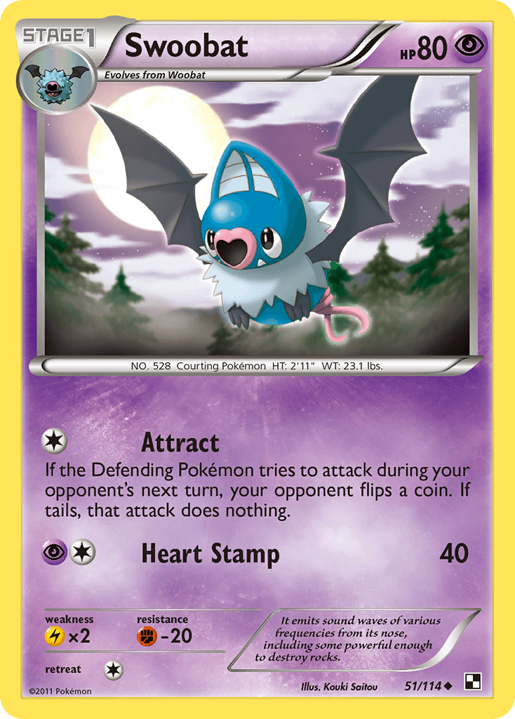 Swoobat, carta 51 de Black & White