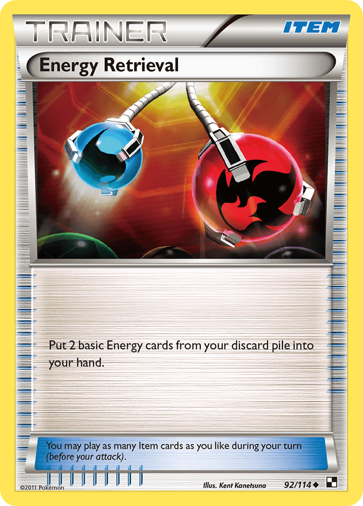 Energy Retrieval, carta 92 de Black & White