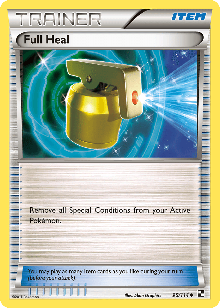 Full Heal, carta 95 de Black & White