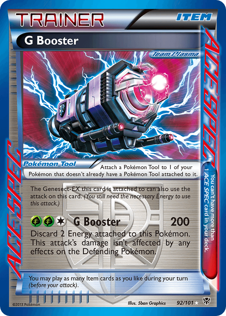 G Booster, carta 92 de Plasma Blast
