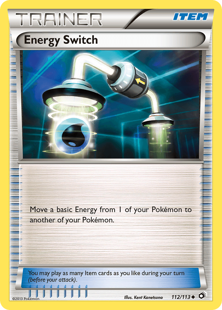 Energy Switch, carta 112 de Legendary Treasures