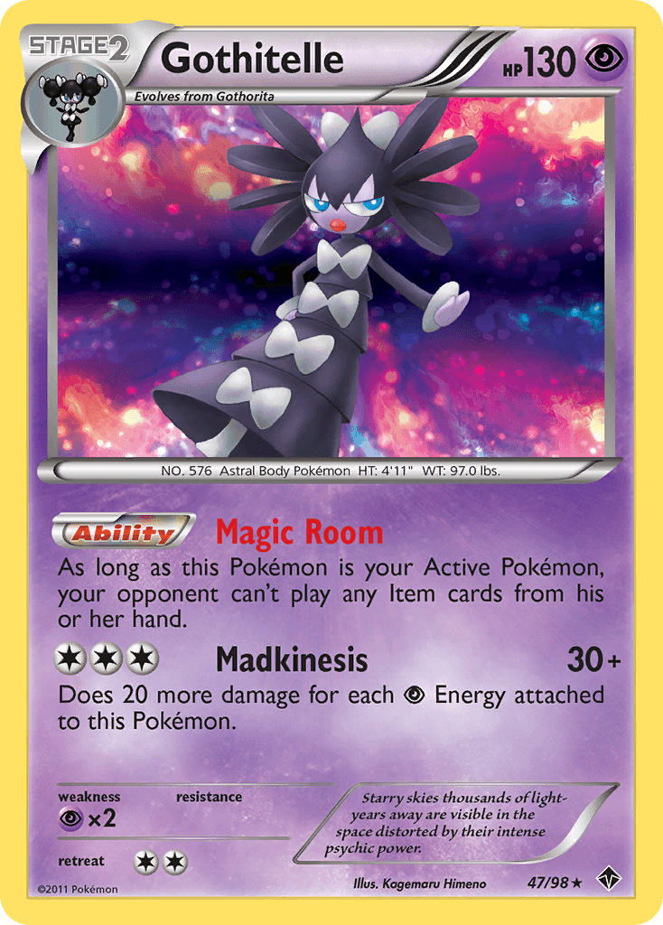 Gothitelle, carta 47 de Emerging Powers