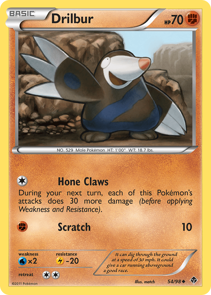 Drilbur, carta 54 de Emerging Powers