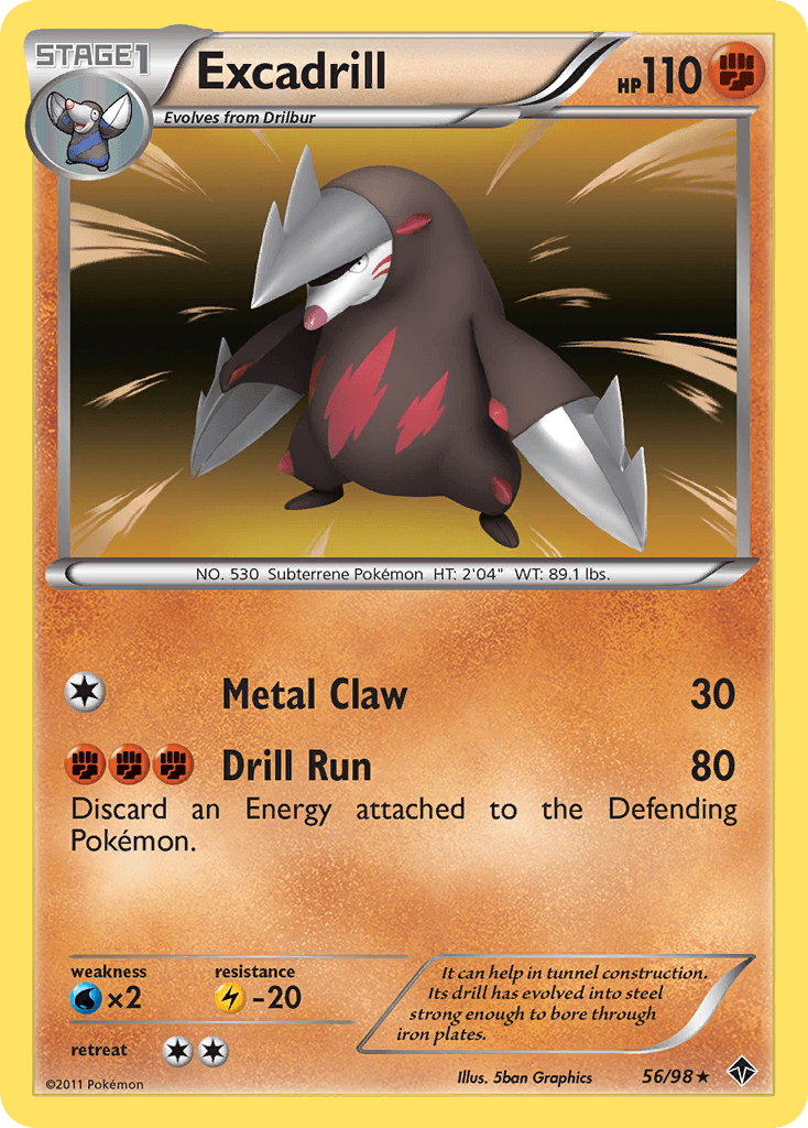 Excadrill, carta 56 de Emerging Powers