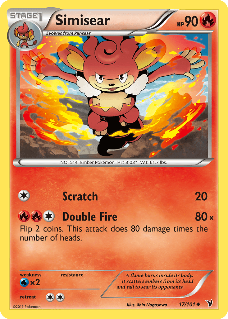 Simisear, carta 17 de Noble Victories