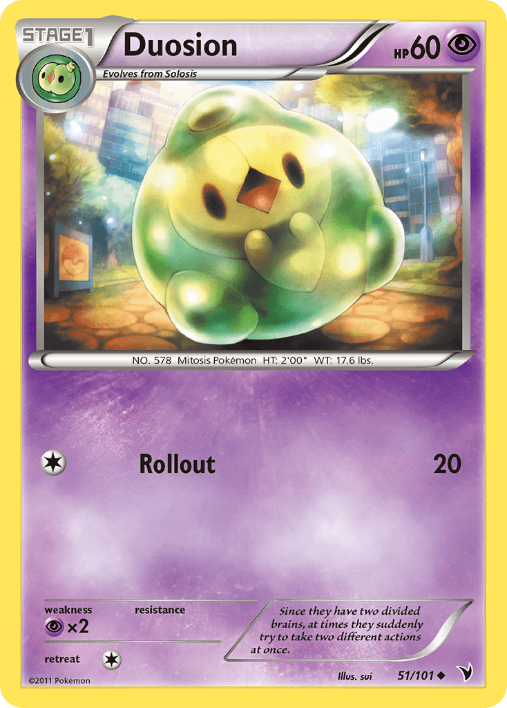 Duosion, carta 51 de Noble Victories