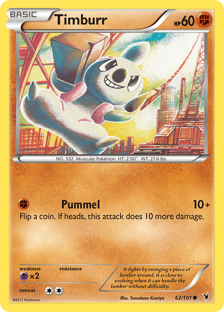 Timburr, carta 62 de Noble Victories