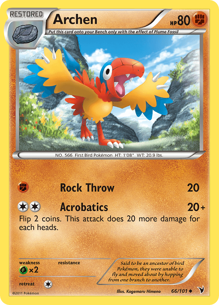 Archen, carta 66 de Noble Victories