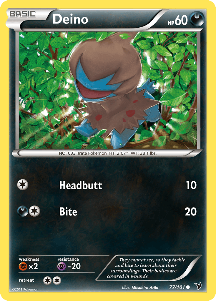 Deino, carta 77 de Noble Victories