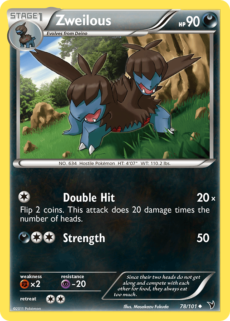 Zweilous, carta 78 de Noble Victories