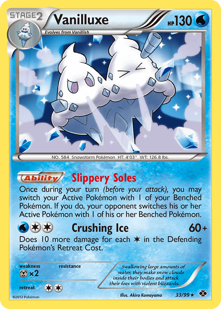 Vanilluxe, carta 33 de Next Destinies