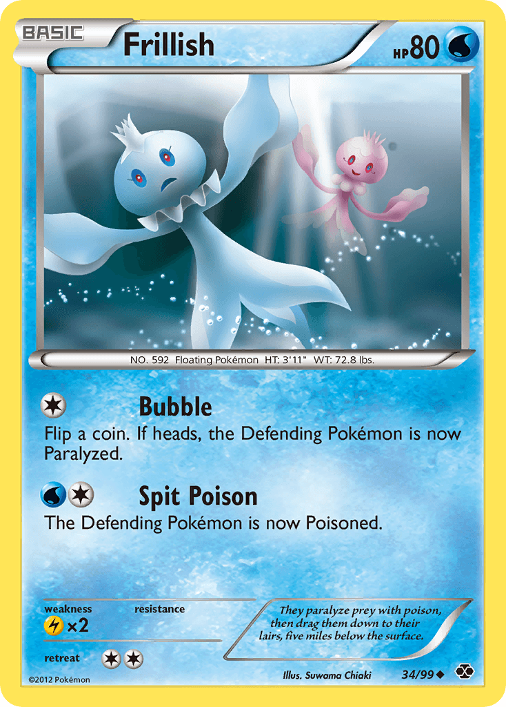 Frillish, carta 34 de Next Destinies
