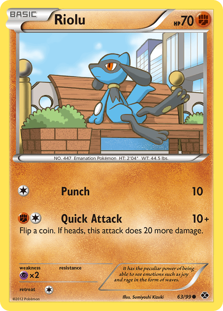 Riolu, carta 63 de Next Destinies