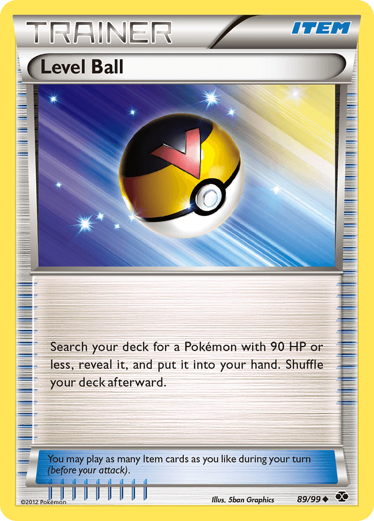Level Ball, carta 89 de Next Destinies