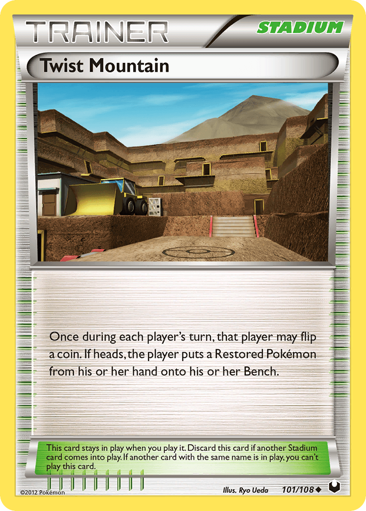 Twist Mountain, carta 101 de Dark Explorers