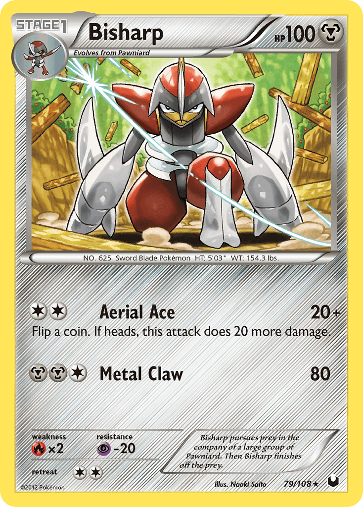 Bisharp, carta 79 de Dark Explorers
