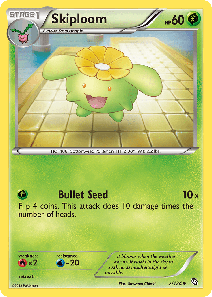 Skiploom, carta 2 de Dragons Exalted