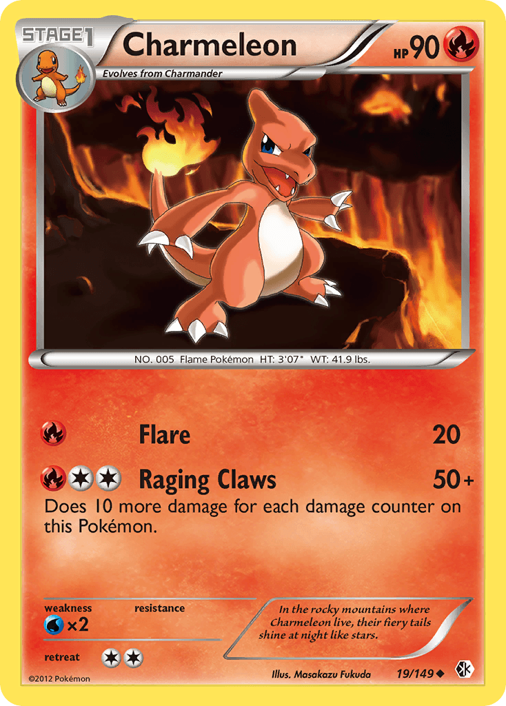 Charmeleon, carta 19 de Boundaries Crossed