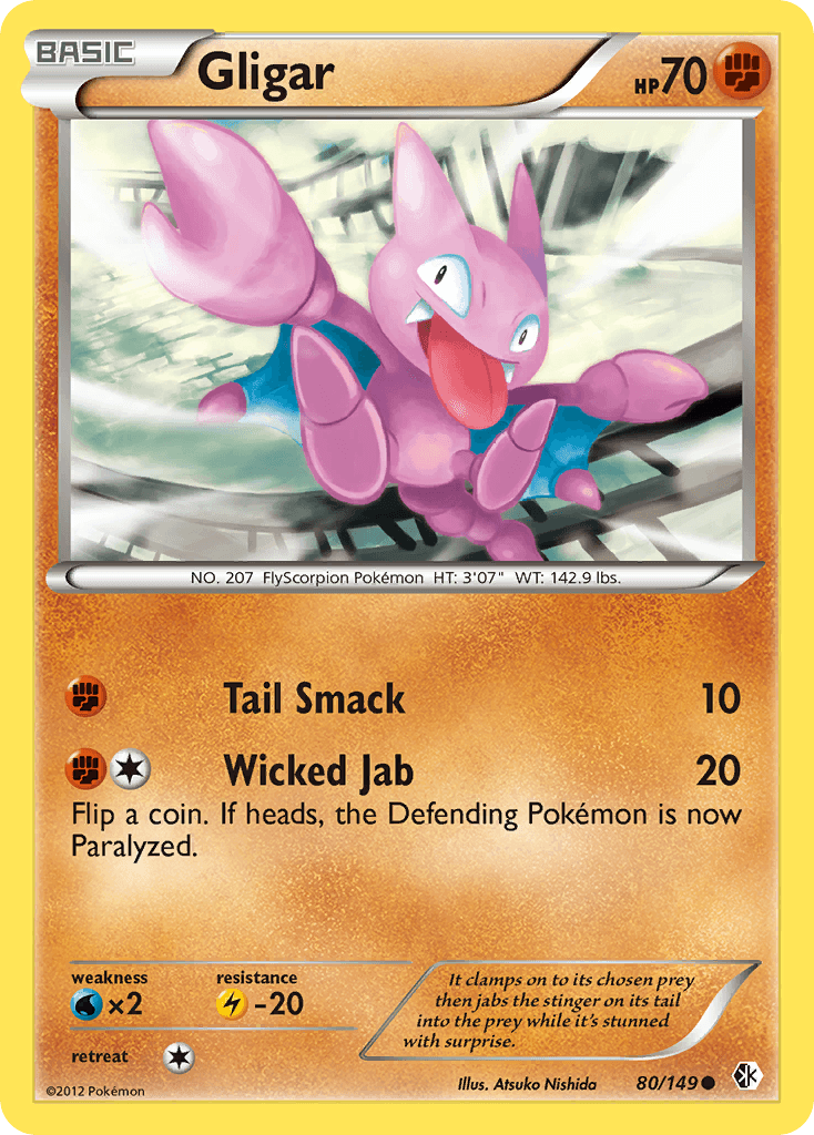 Gligar, carta 80 de Boundaries Crossed