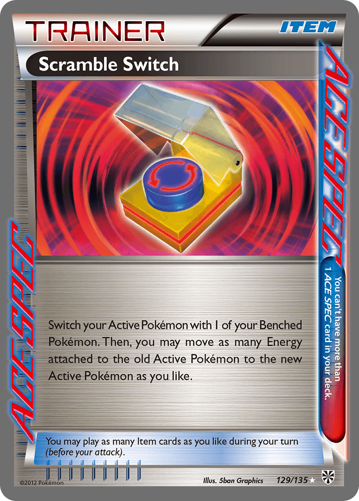 Scramble Switch, carta 129 de Plasma Storm