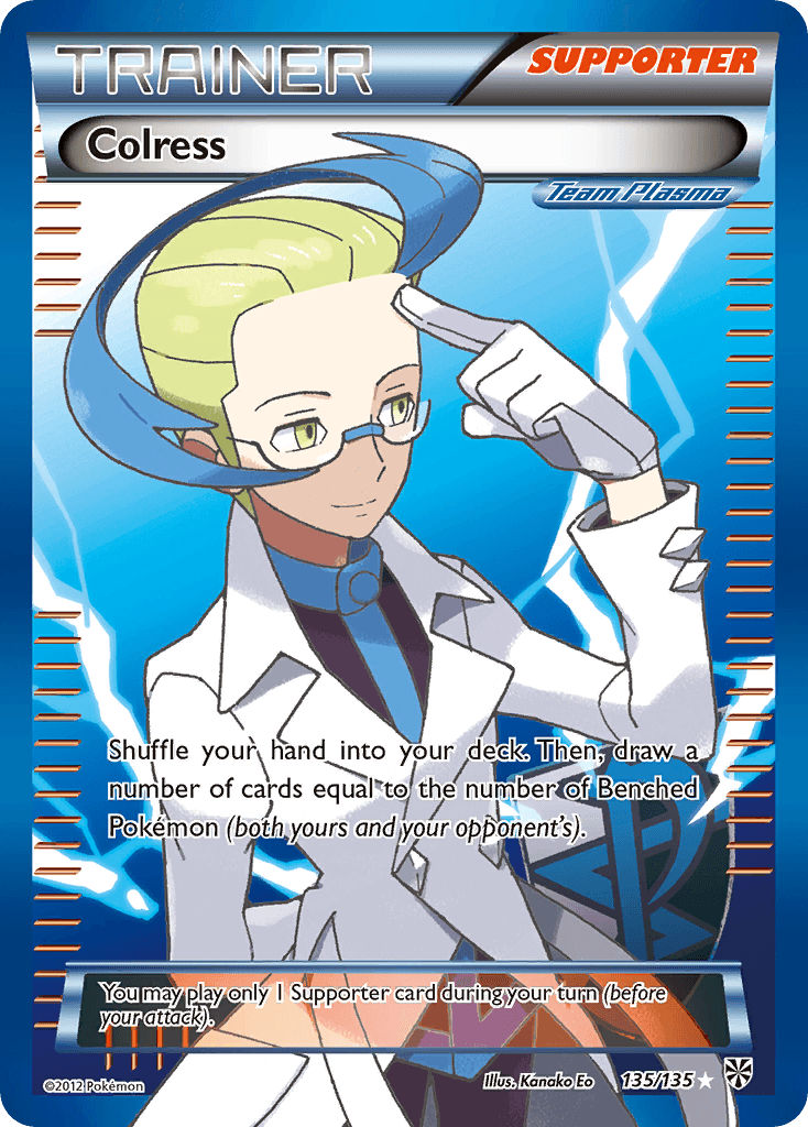 Colress, carta 135 de Plasma Storm