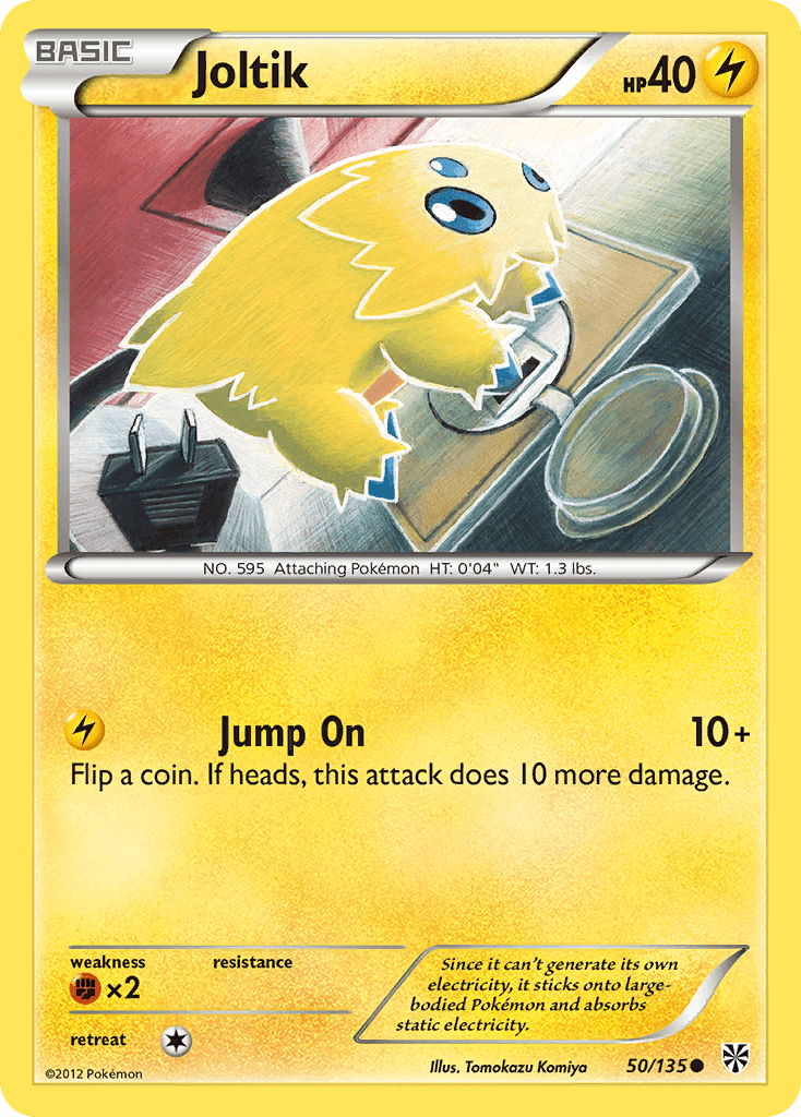 Joltik, carta 50 de Plasma Storm