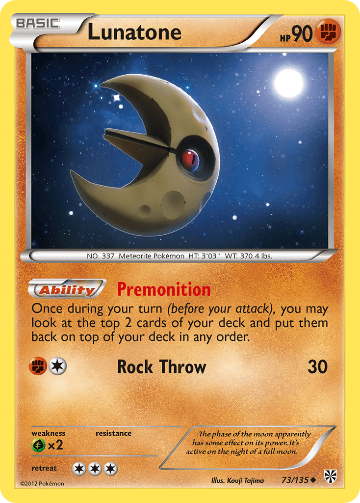 Lunatone, carta 73 de Plasma Storm