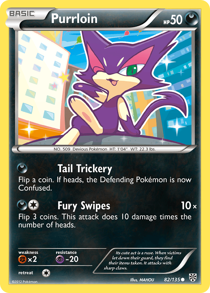 Purrloin, carta 82 de Plasma Storm