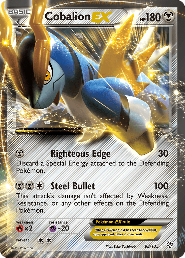 Cobalion-EX, carta 93 de Plasma Storm