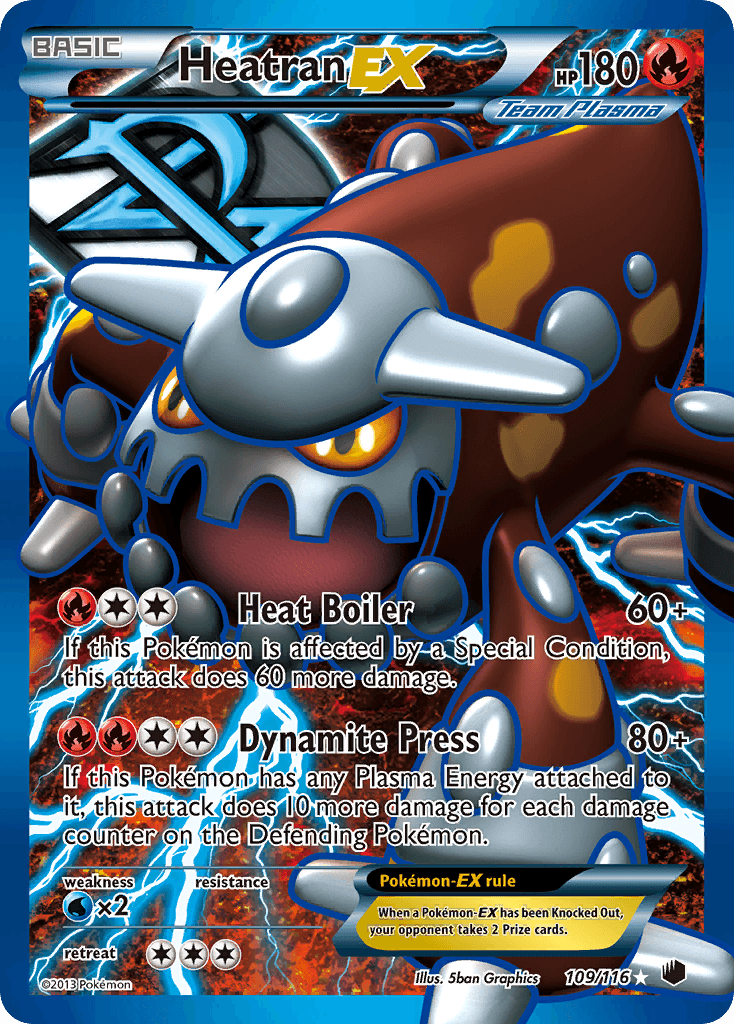 Heatran-EX, carta 109 de Plasma Freeze