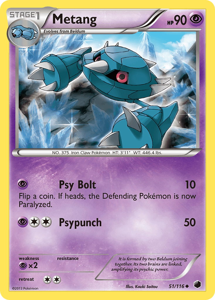 Metang, carta 51 de Plasma Freeze