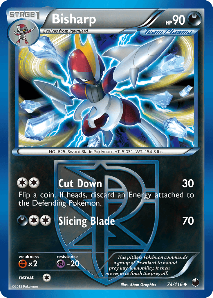 Bisharp, carta 74 de Plasma Freeze