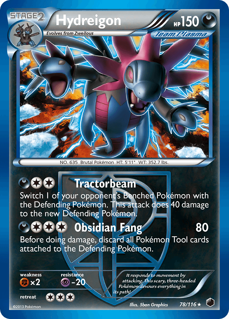 Hydreigon, carta 78 de Plasma Freeze