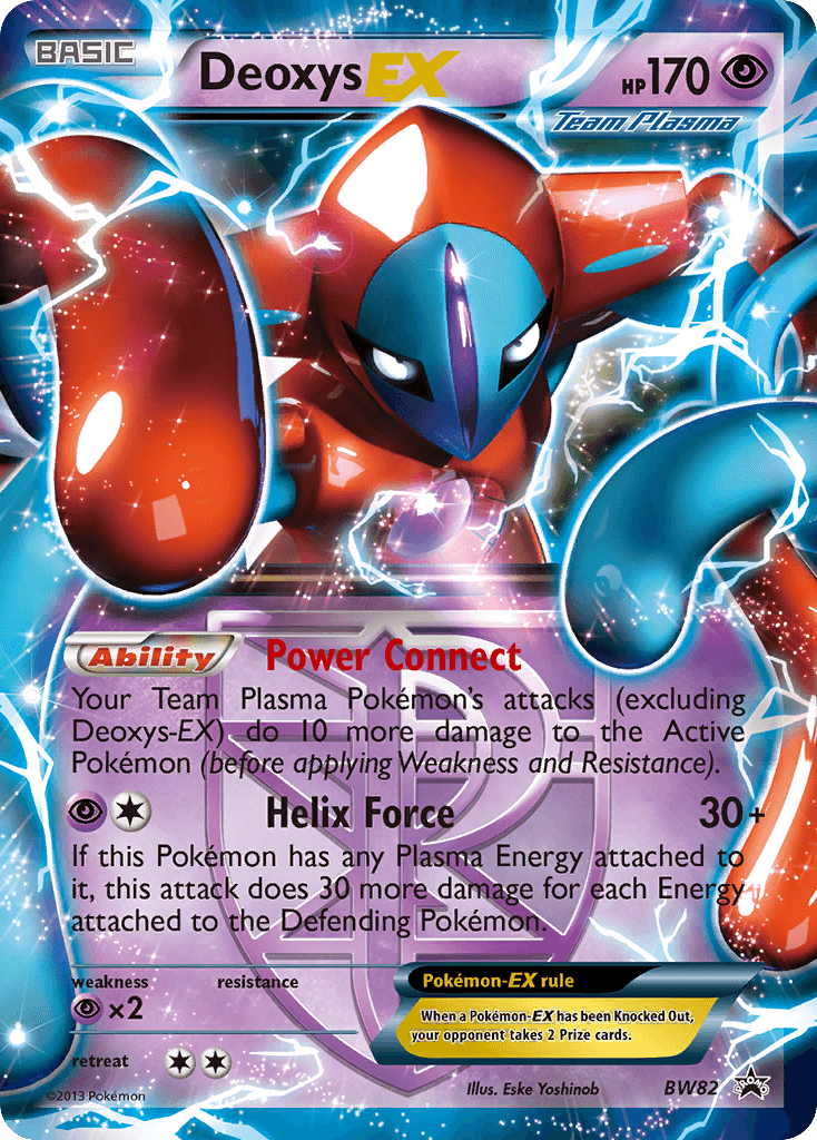 Deoxys-EX, carta BW82 de BW Black Star Promos