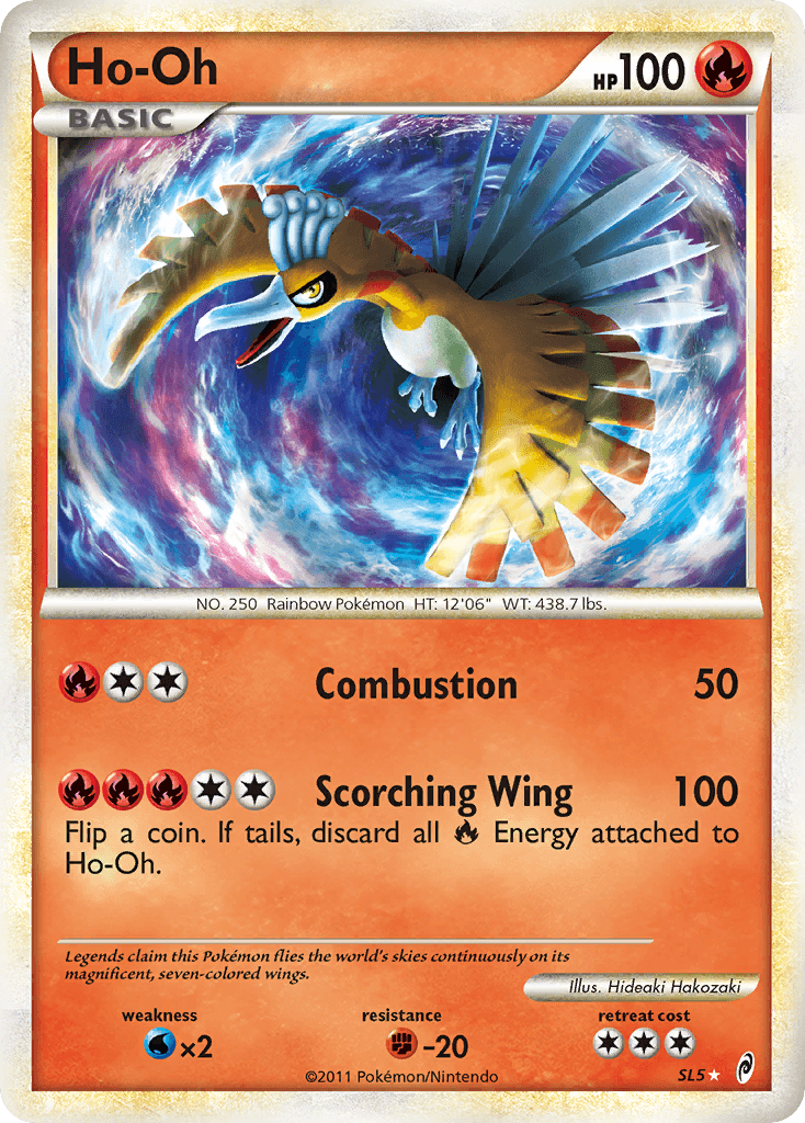 Ho-Oh, carta SL5 de Call of Legends