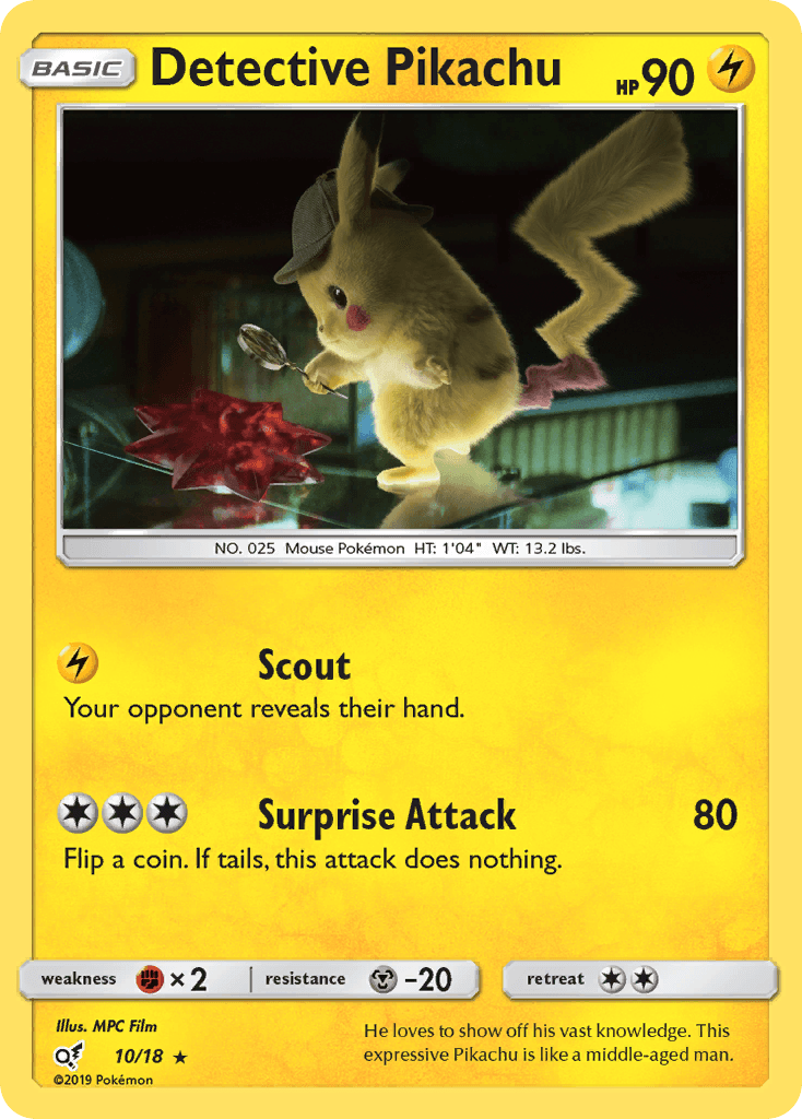 Detective Pikachu, carta 10 de Detective Pikachu