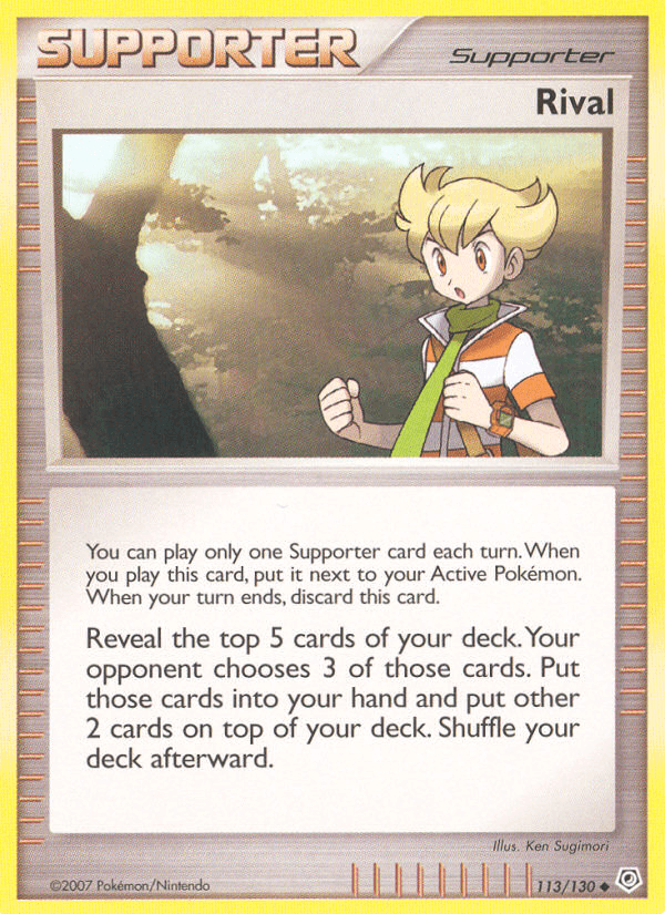 Rival, carta 113 de Diamond & Pearl