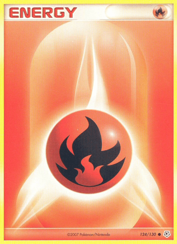 Fire Energy, carta 124 de Diamond & Pearl