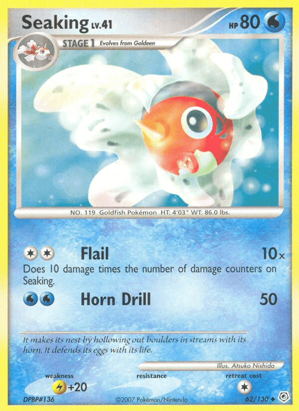 Seaking, carta 62 de Diamond & Pearl