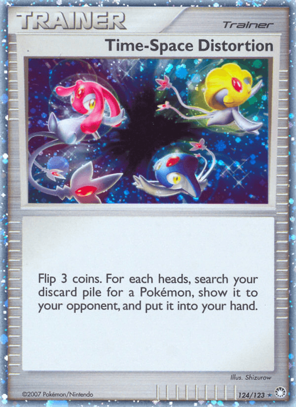 Time-Space Distortion, carta 124 de Mysterious Treasures