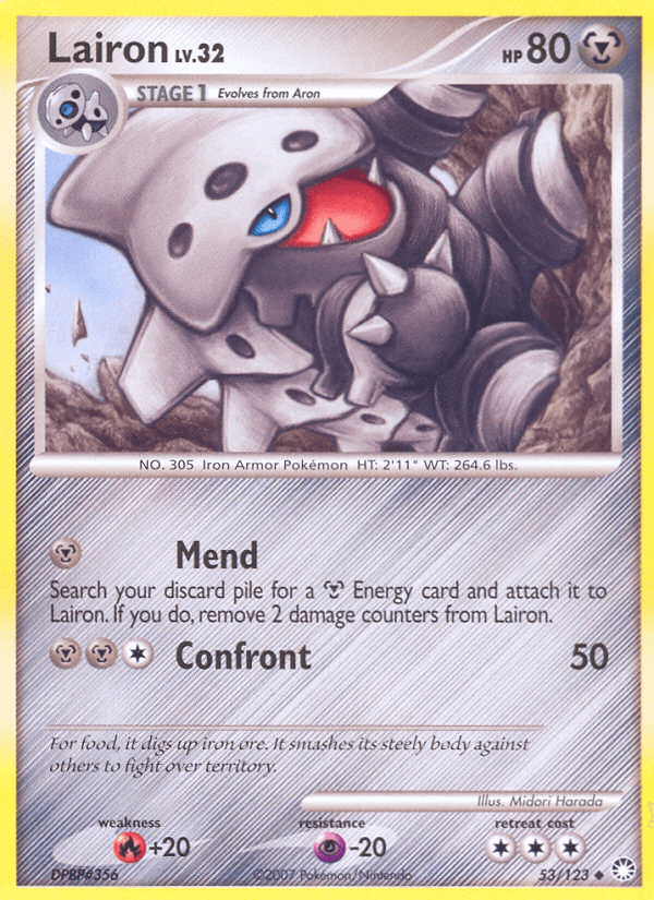 Lairon, carta 53 de Mysterious Treasures