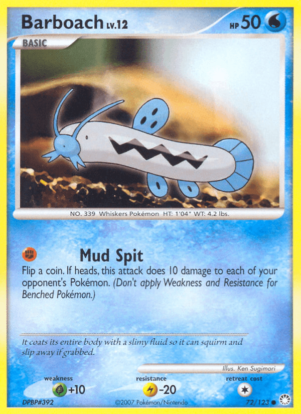 Barboach, carta 72 de Mysterious Treasures