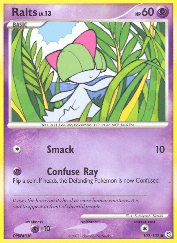 Ralts, carta 102 de Secret Wonders