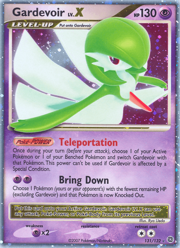 Gardevoir, carta 131 de Secret Wonders