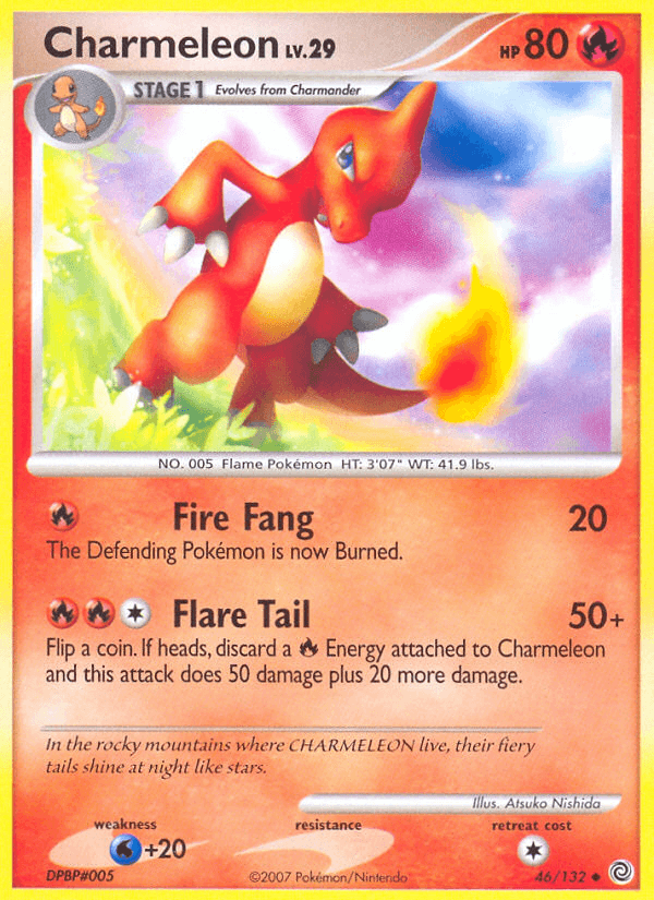 Charmeleon, carta 46 de Secret Wonders
