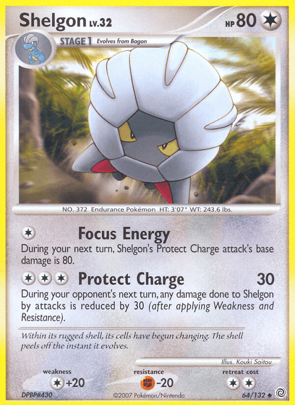 Shelgon, carta 64 de Secret Wonders